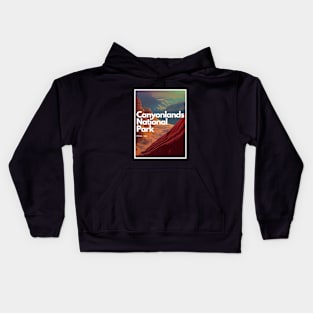 Canyonlands National Park hike Utah United States Kids Hoodie